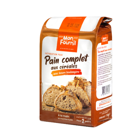 MON FOURNIL Préparation pour pain complet aux céréales