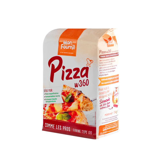 Farine à pizza W360, fermentation lente