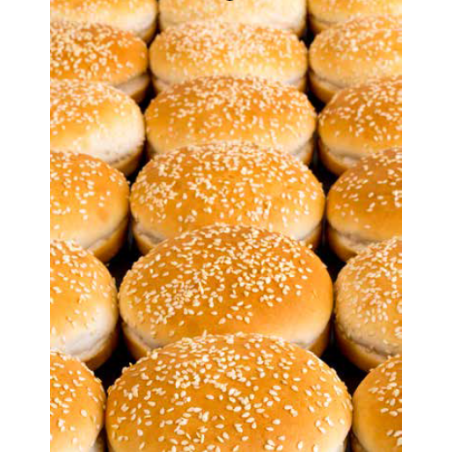 Préparation Pain de Mie, Pain burger