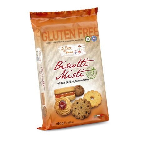 Biscuits sablés sans gluten sans lactose 250 G